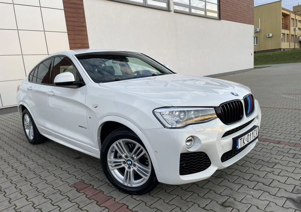 BMW X4 cena 104400 przebieg: 164545, rok produkcji 2015 z Kielce małe 562